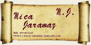 Mića Jaramaz vizit kartica